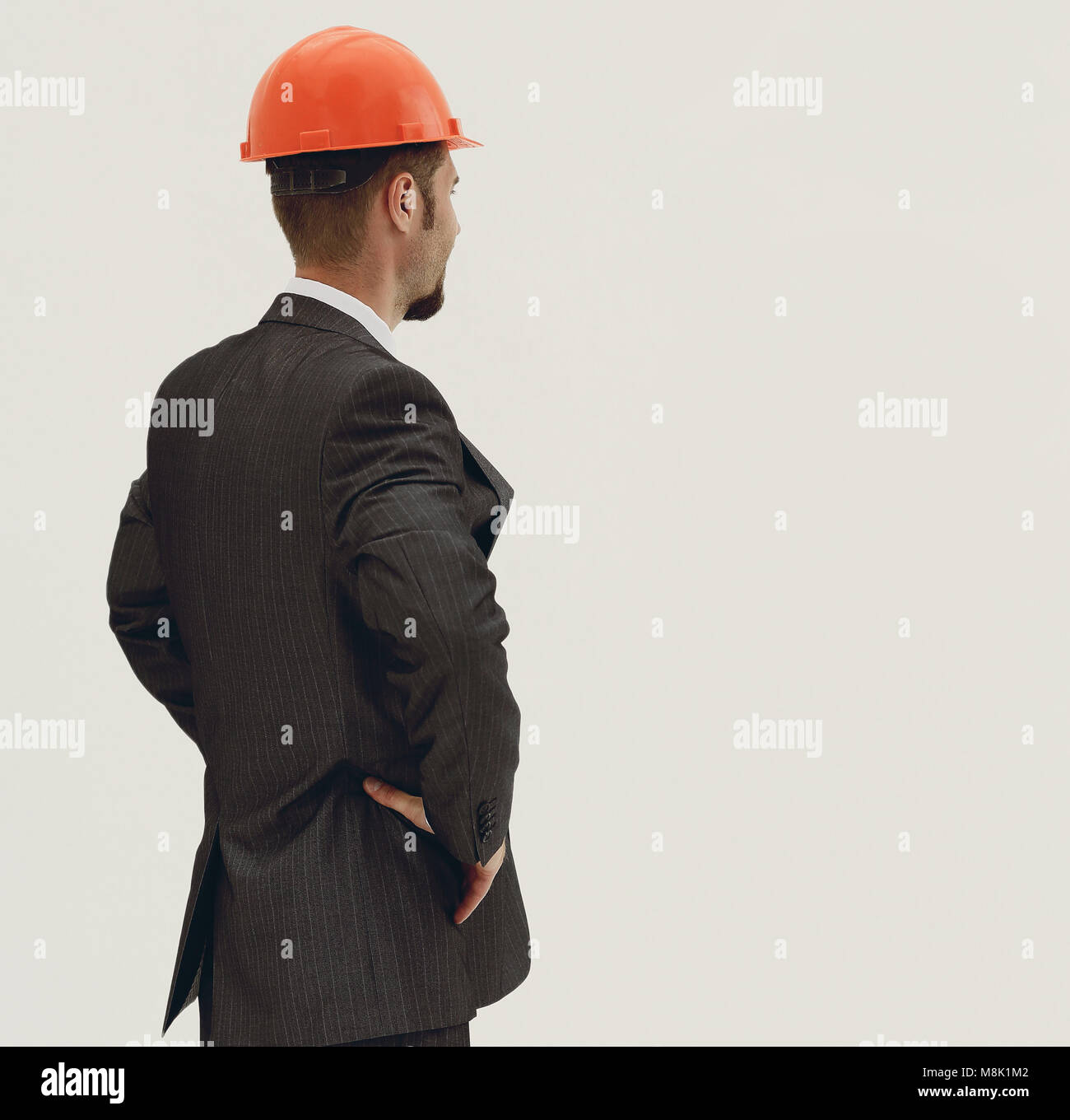 Engineer Side View Engineer worker facility look hi-res stock photography and images - Alamy