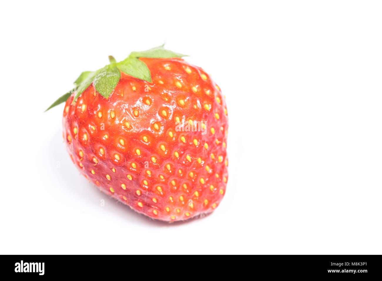 Strawberry cut in half Cut Out Stock Images & Pictures - Alamy