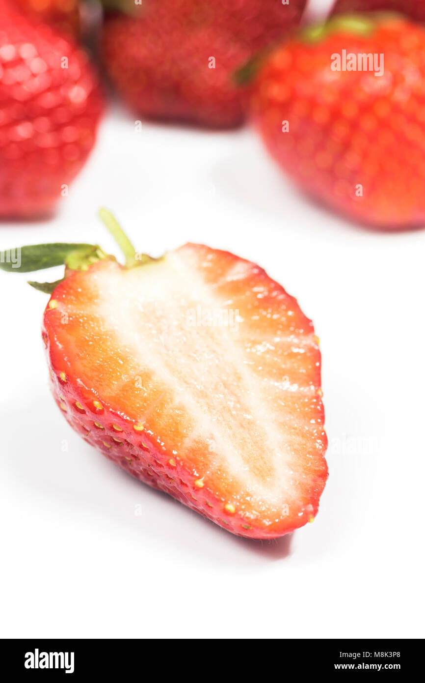 Strawberry plants close up hi-res stock photography and images - Alamy