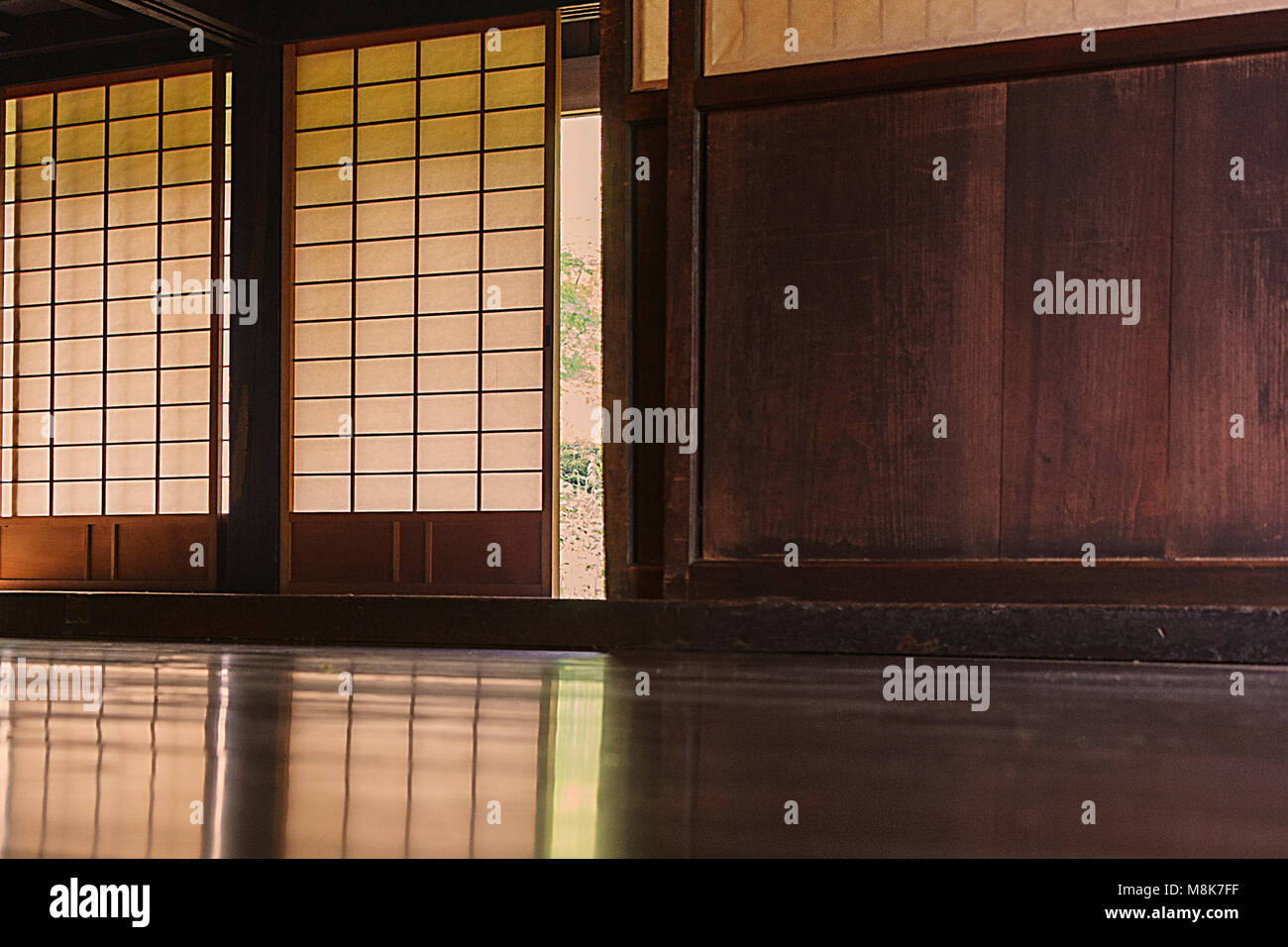 japanese home interior, japan Stock Photo