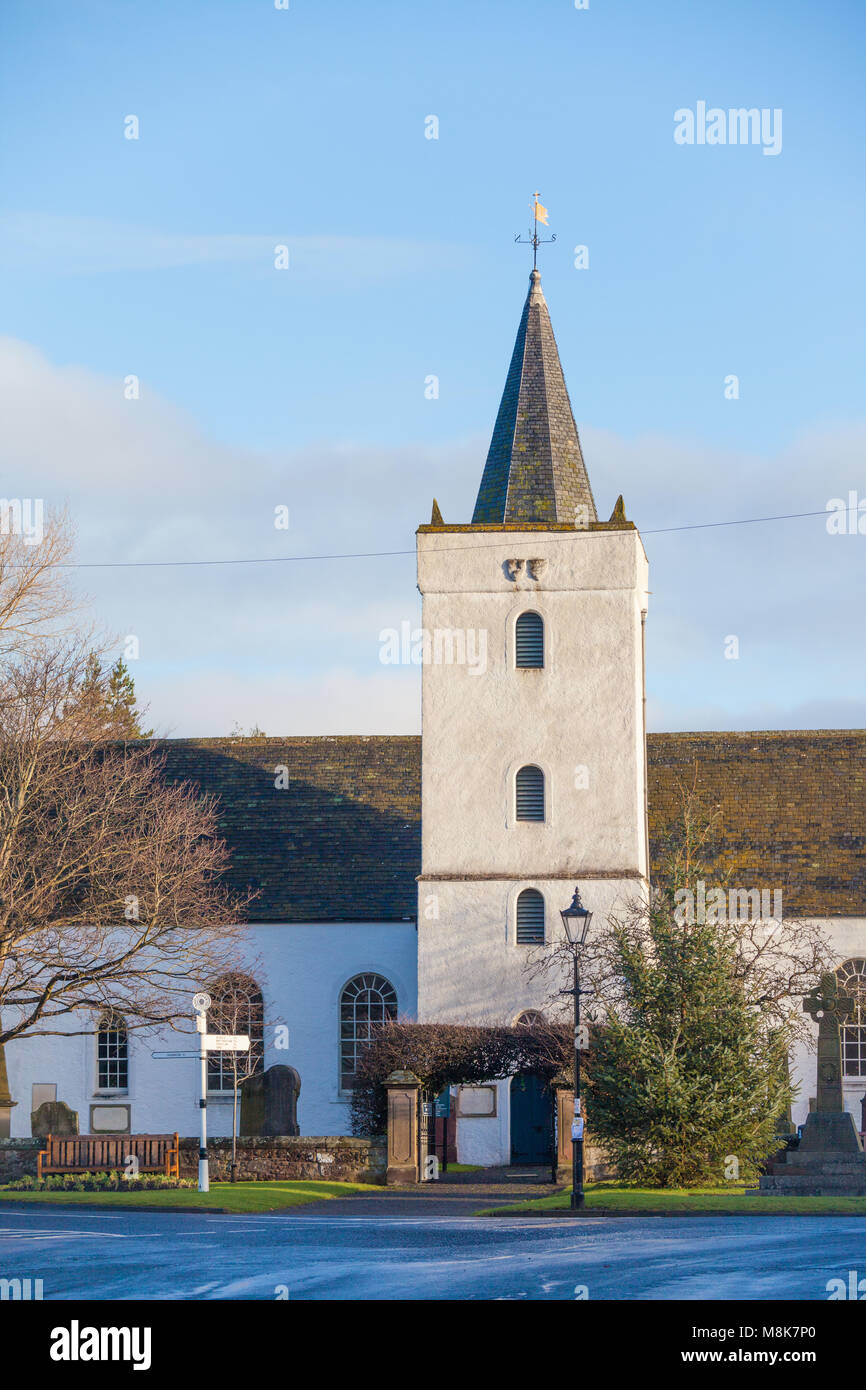 Yester Parish Church in Gifford, East Lothian, Scotland,UK Stock Photo