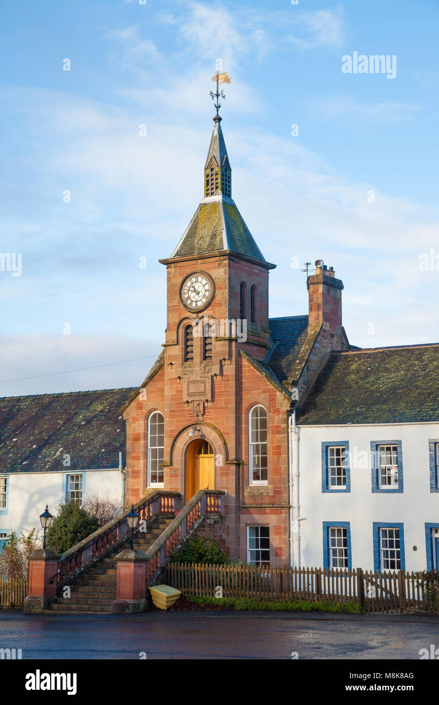 Gifford Town Hall Gifford East Lothian Scotland Stock Photo Alamy