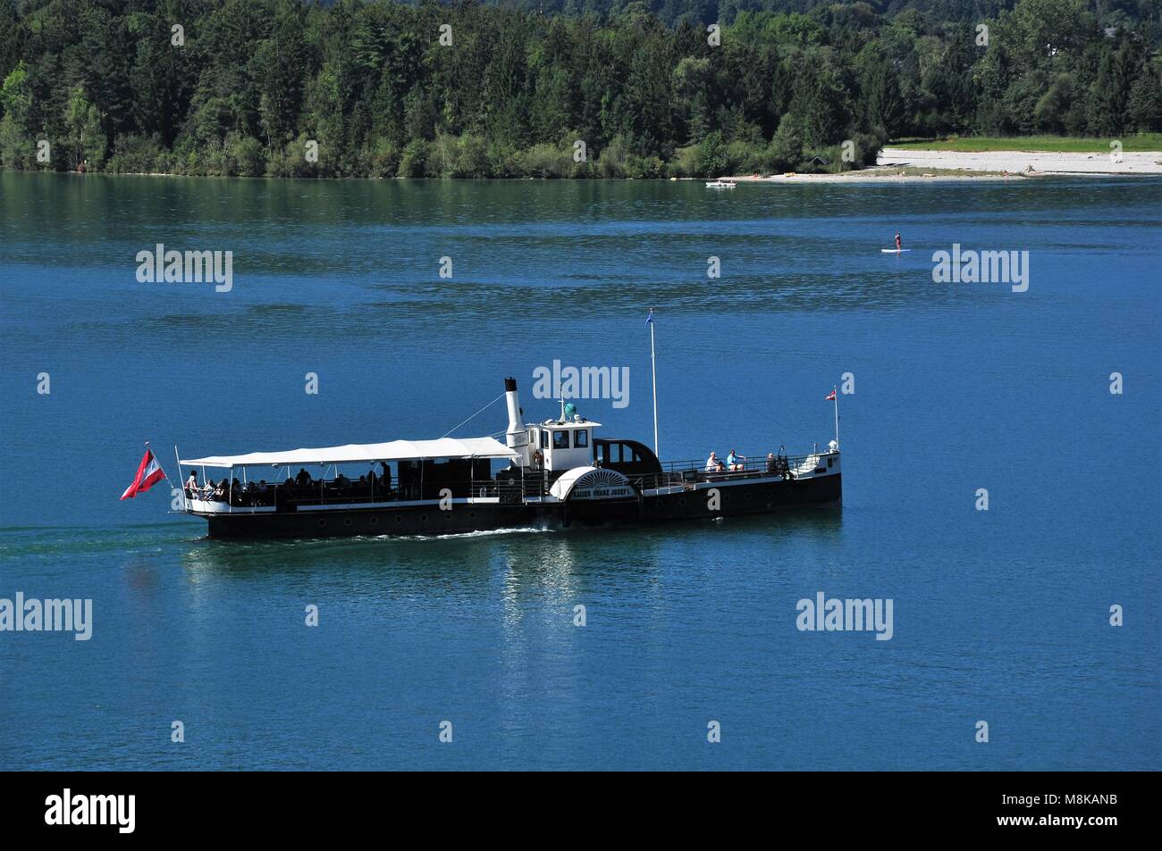 Wolfgangsee im Salzkammergut Stock Photo