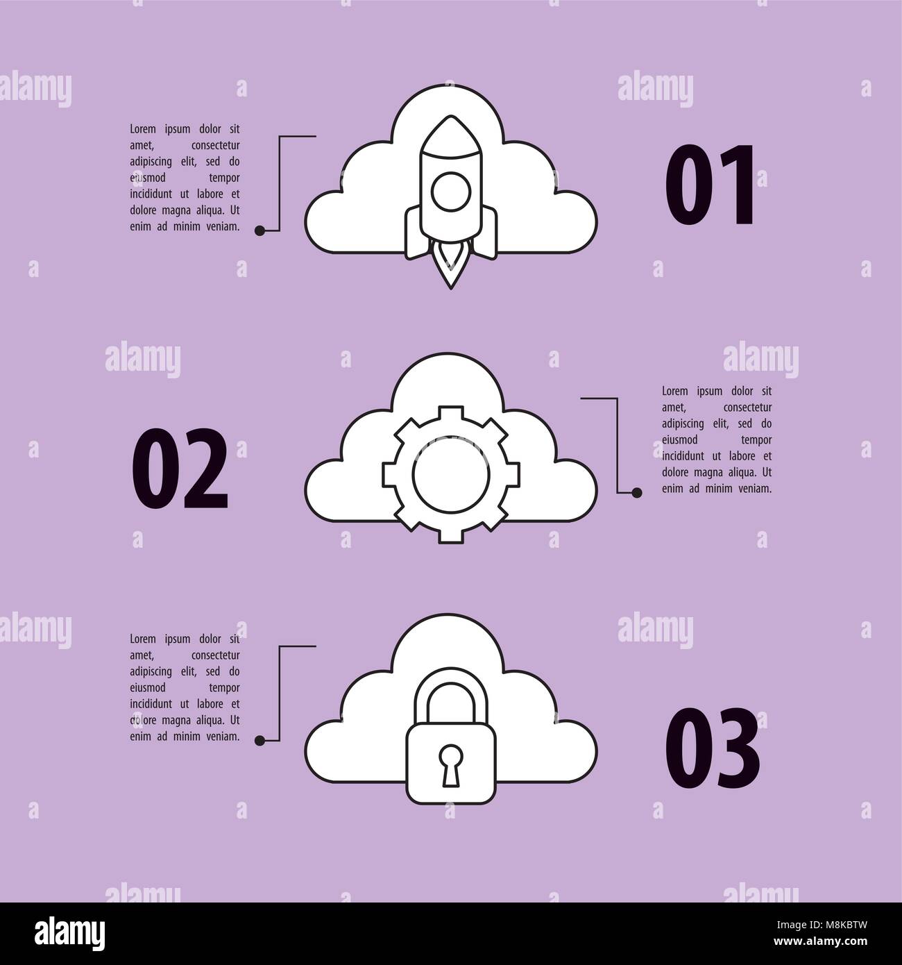 infographics template icons Stock Vector Image & Art - Alamy