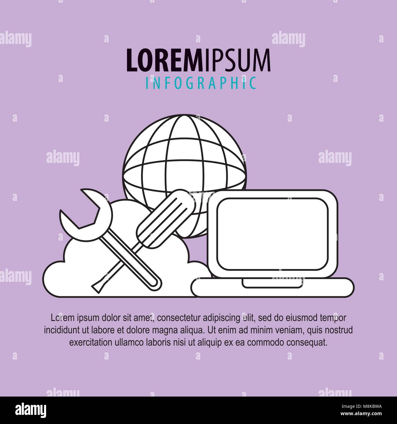 infographics template icons Stock Vector Image & Art - Alamy