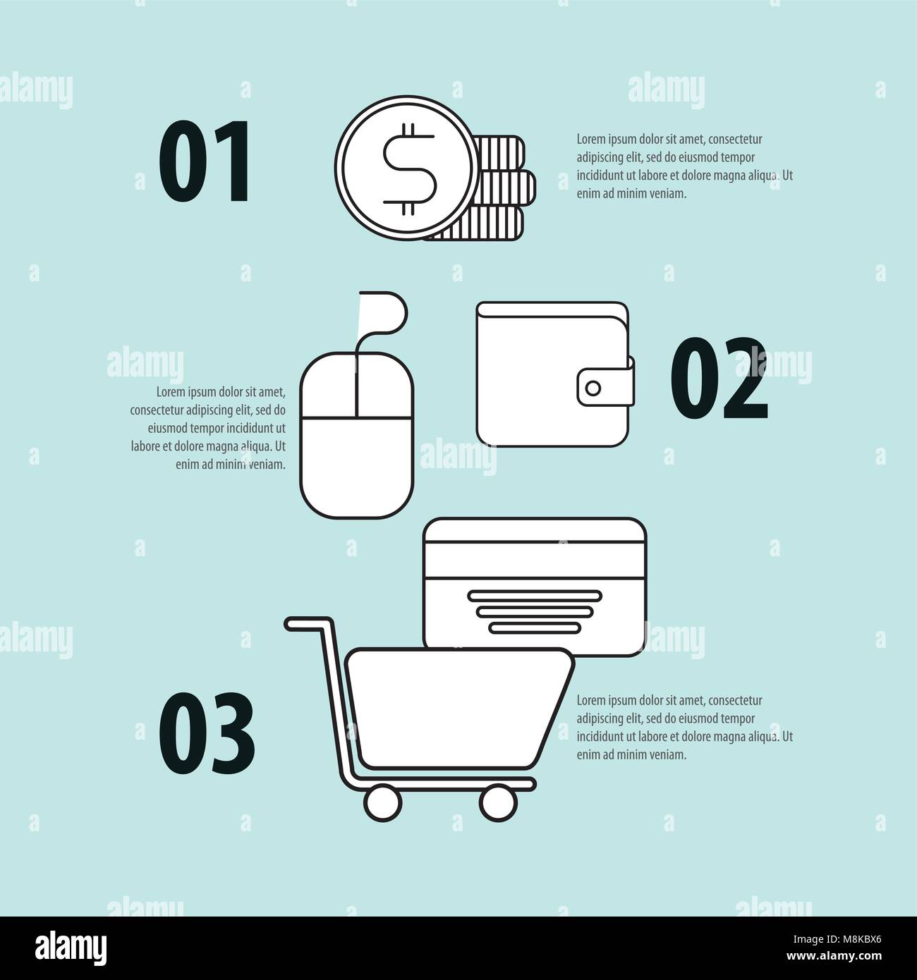 infographics template icons Stock Vector Image & Art - Alamy