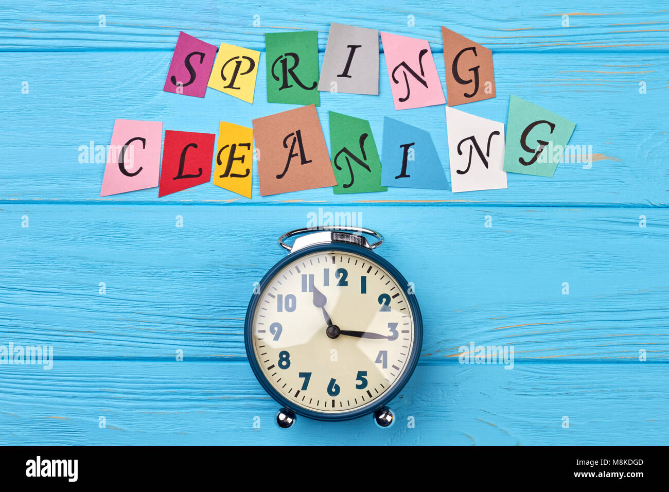 Time for clean up for spring Stock Photo - Alamy