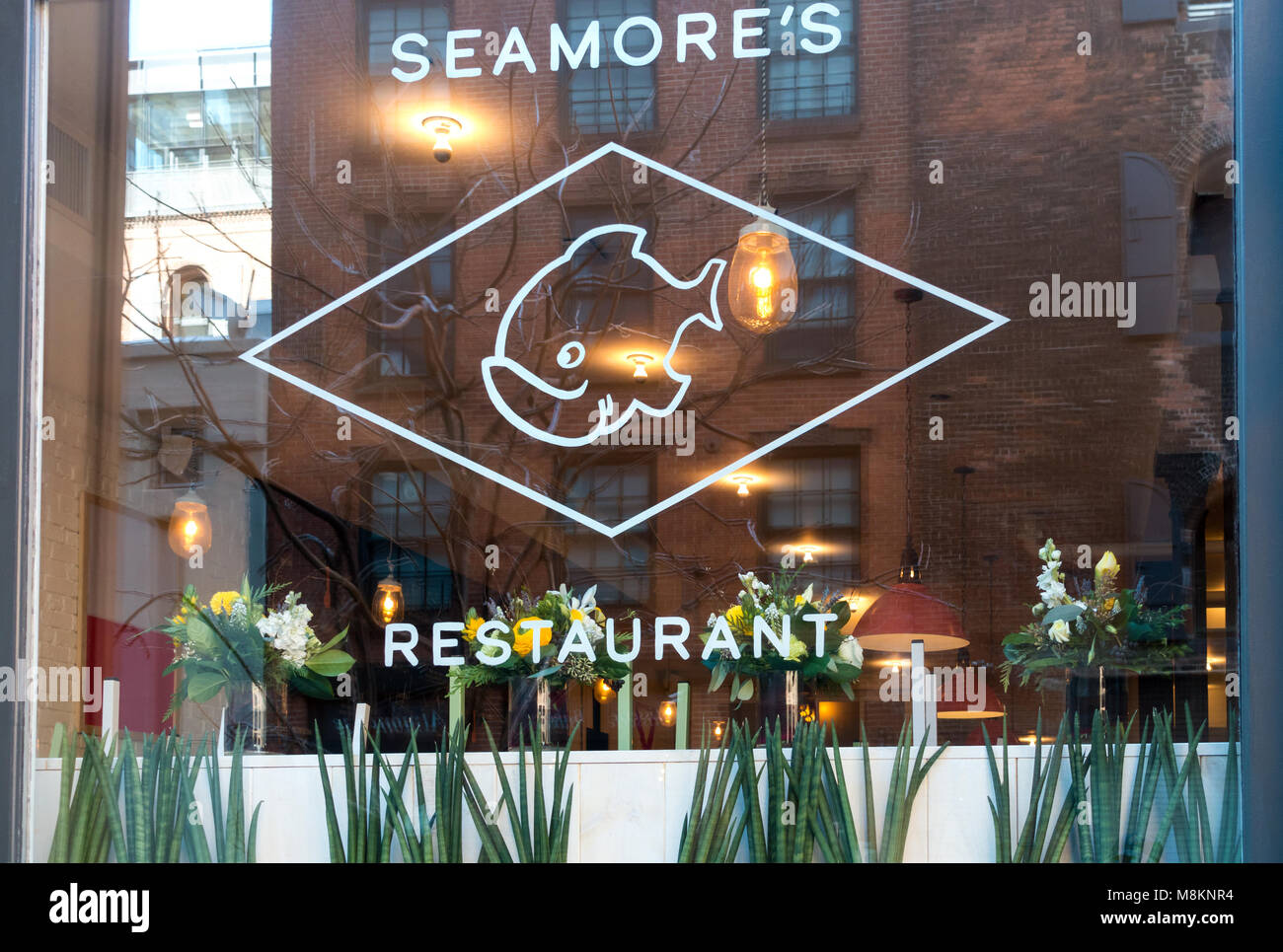Seamore's Restaurant in Dumbo, Brooklyn, NYC Stock Photo Alamy