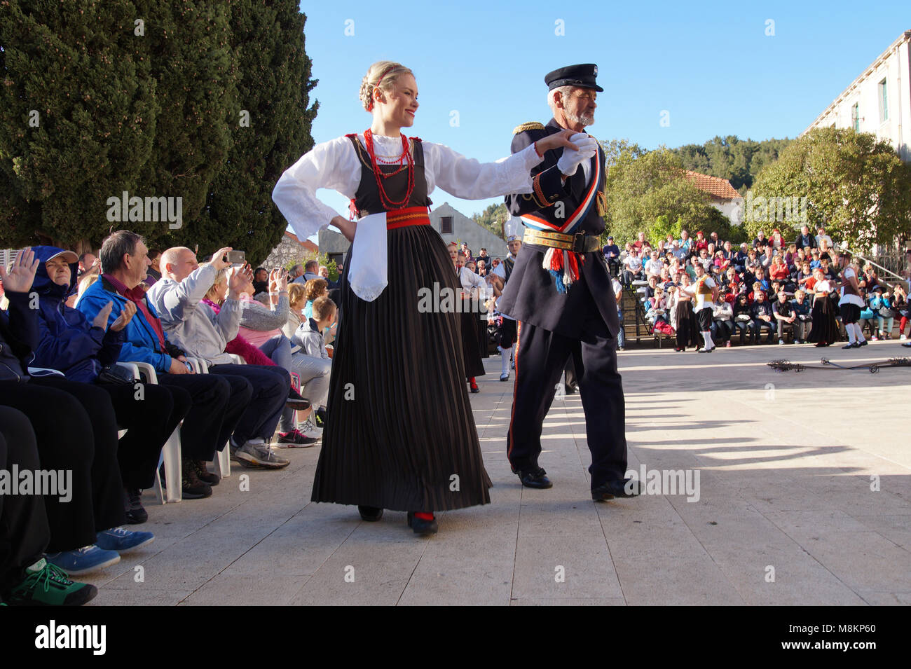 Traditional dance in Vela Luka, Korcula Island - Croatia Stock Photo - Alamy