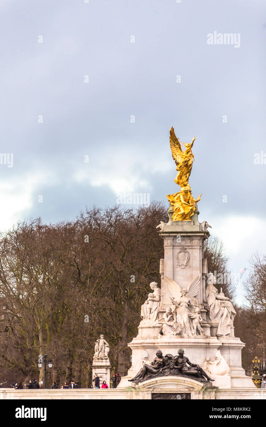 The Queen Victoria Memorial. The Queen Victoria Memorial is located in