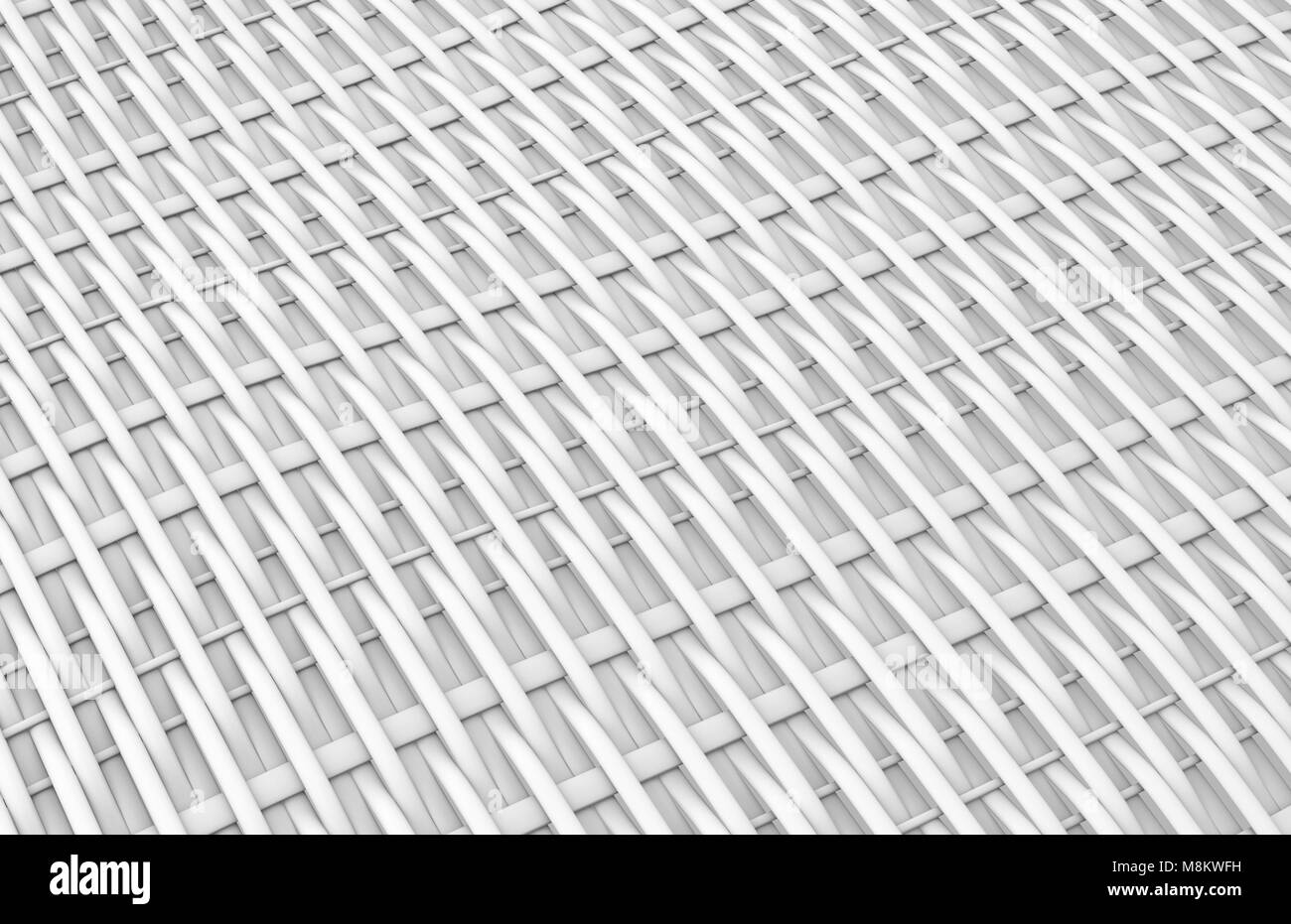Blank fiber surface, interlaced structure pattern in 3d render, twilled ...