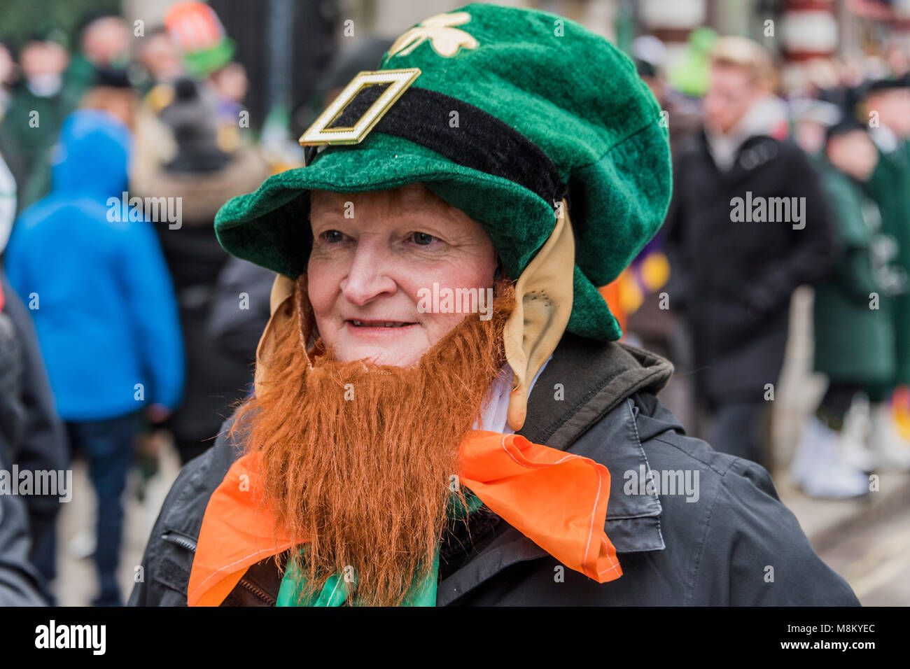 st patrick day trafalgar square london