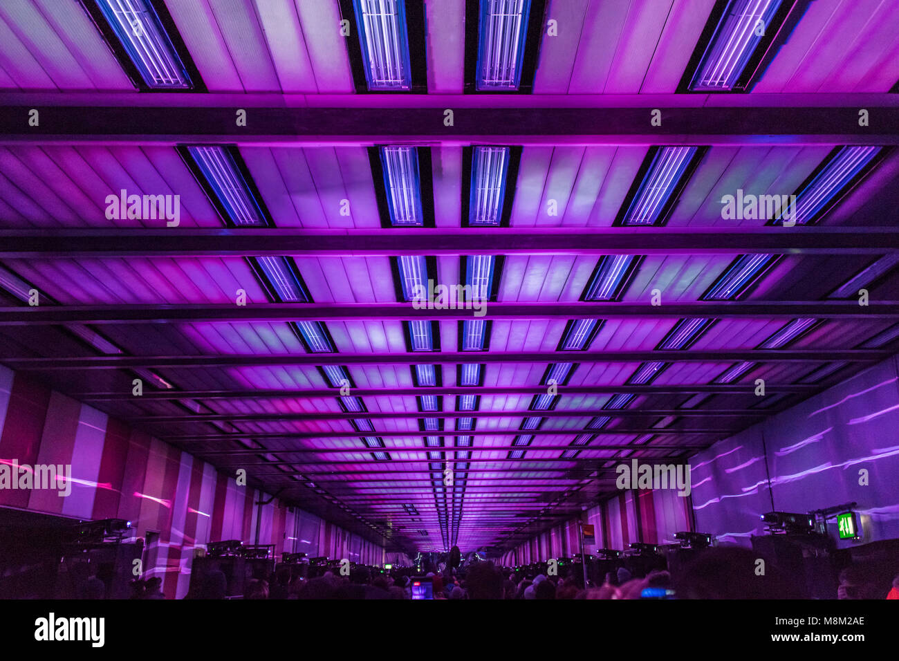 Tunnel Vision:Array uses digital projections to transform the Beech ...