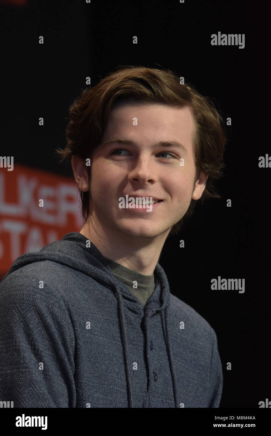 Chandler Riggs Swimming