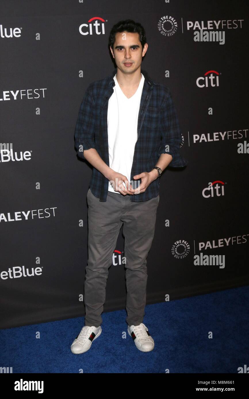 Los Angeles, CA, USA. 18th Mar, 2018. Max Minghella at arrivals for