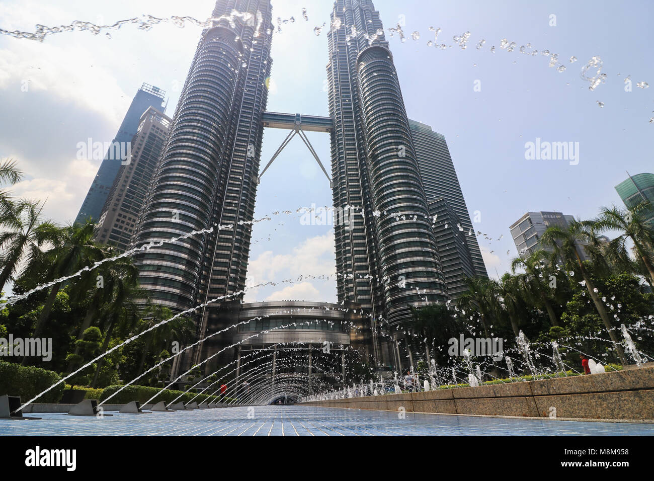 Kuala Lumpur Malaysia 19th March 2018 Petronas Twin Towers