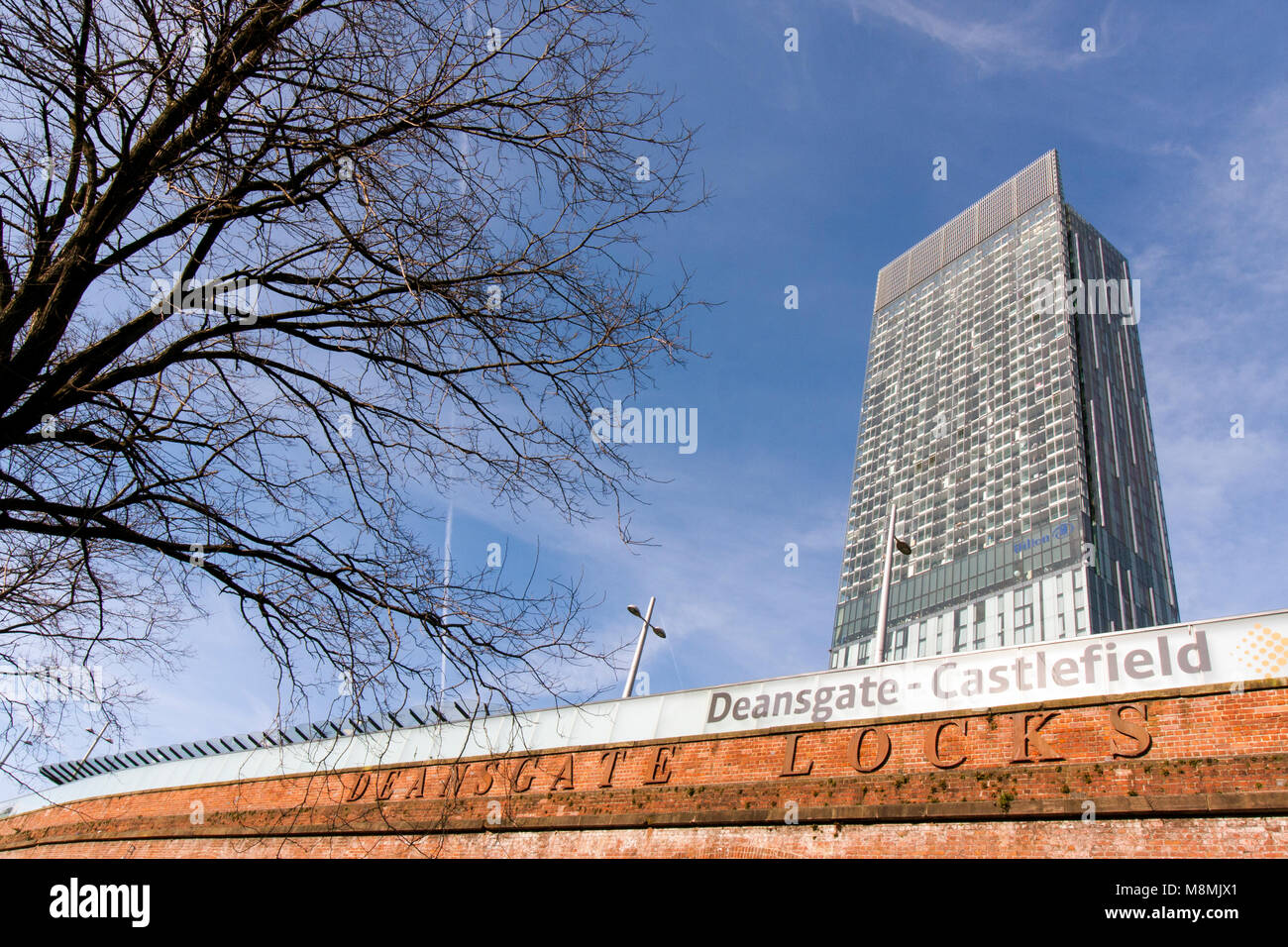 Deansgate Locks, manchester Stock Photo Alamy