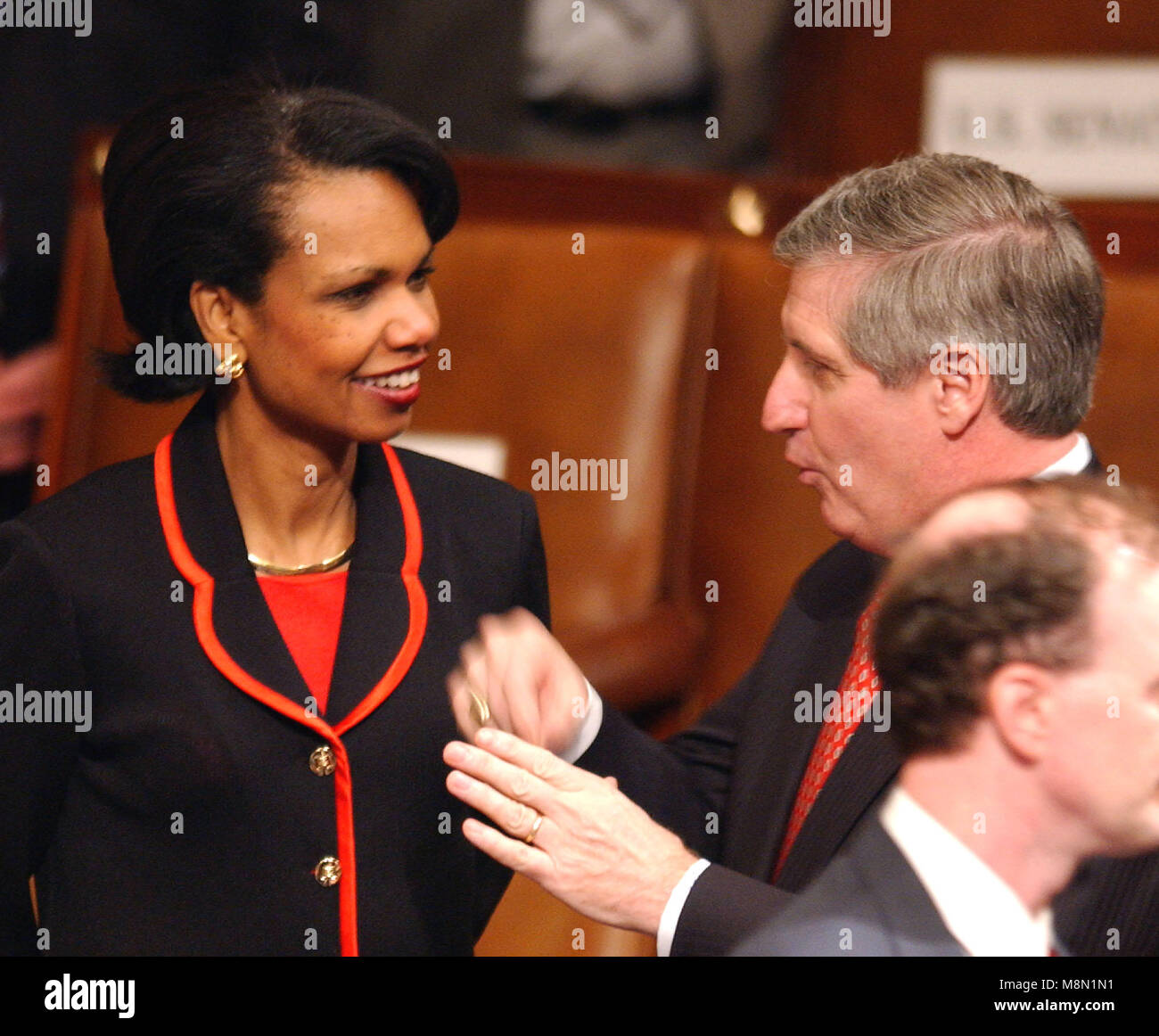Condoleezza rice 2003 hi-res stock photography and images - Alamy