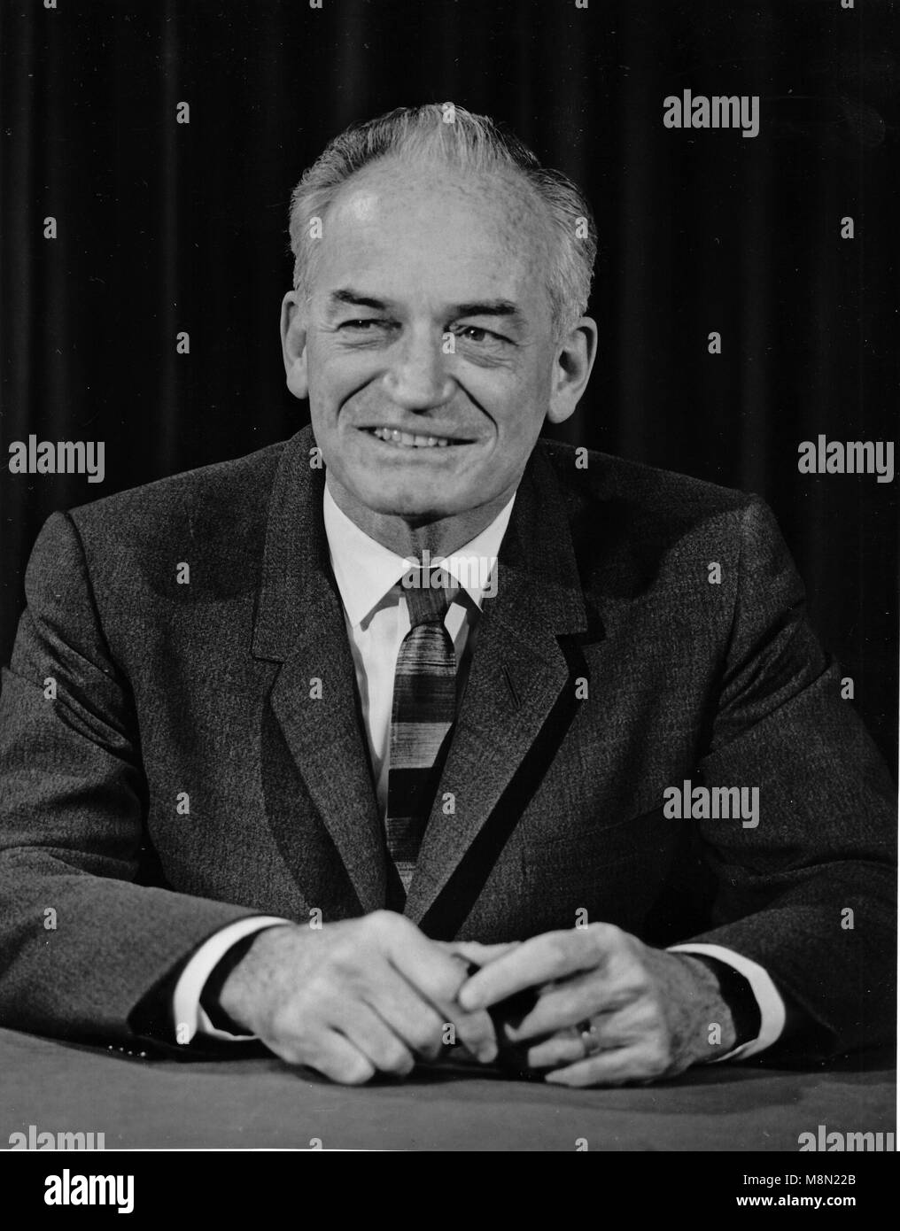 United States Senator Barry M. Goldwater (Republican of Arizona), a ...