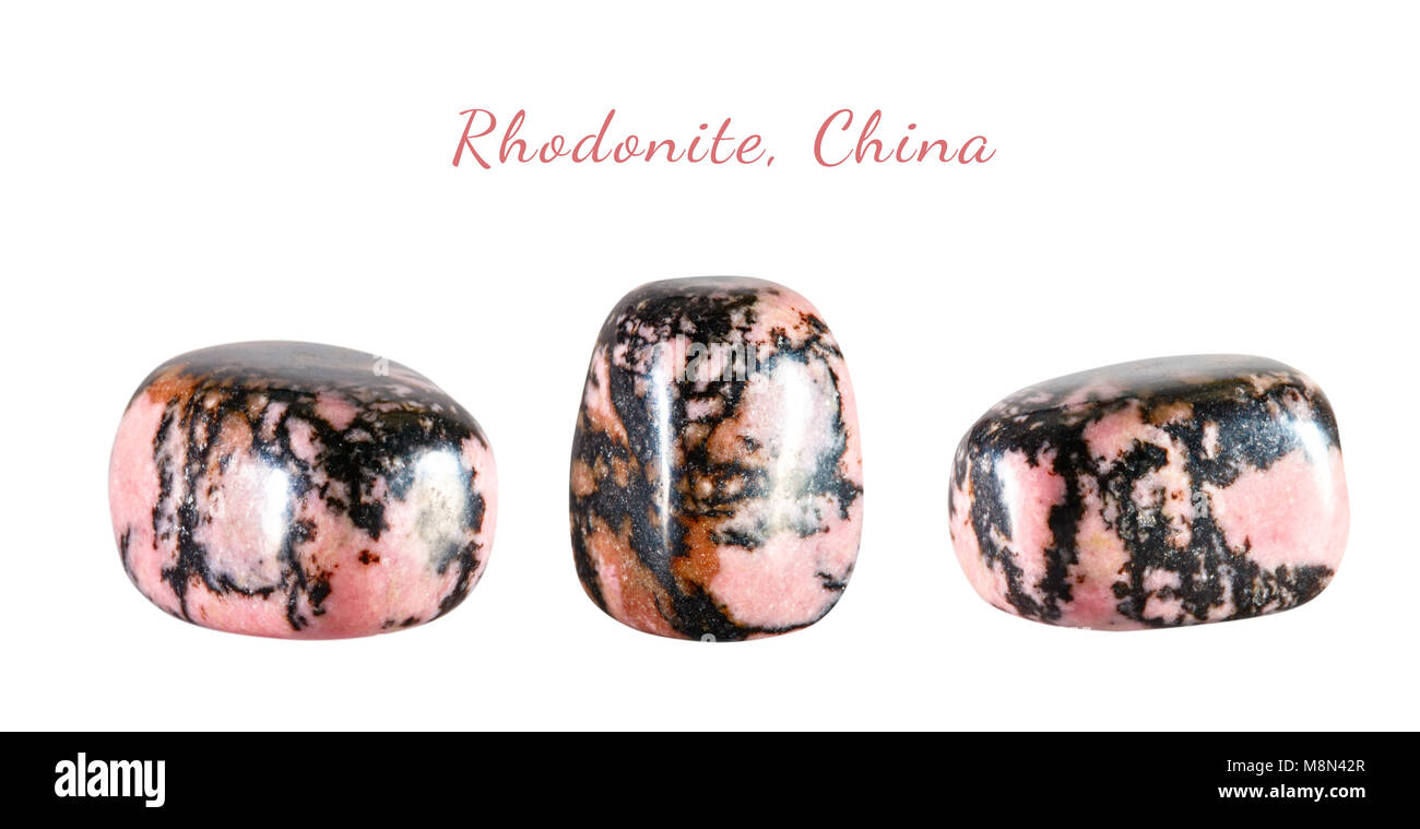 Mineral crystal rhodonite hi-res stock photography and images - Alamy