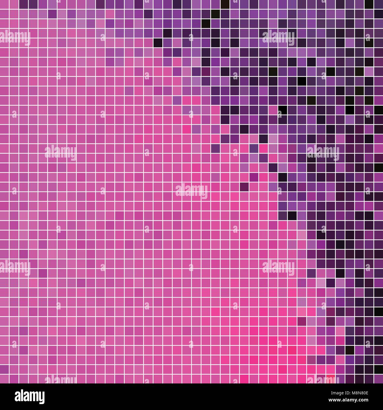 abstract vector square pixel mosaic background Stock Vector Image & Art ...