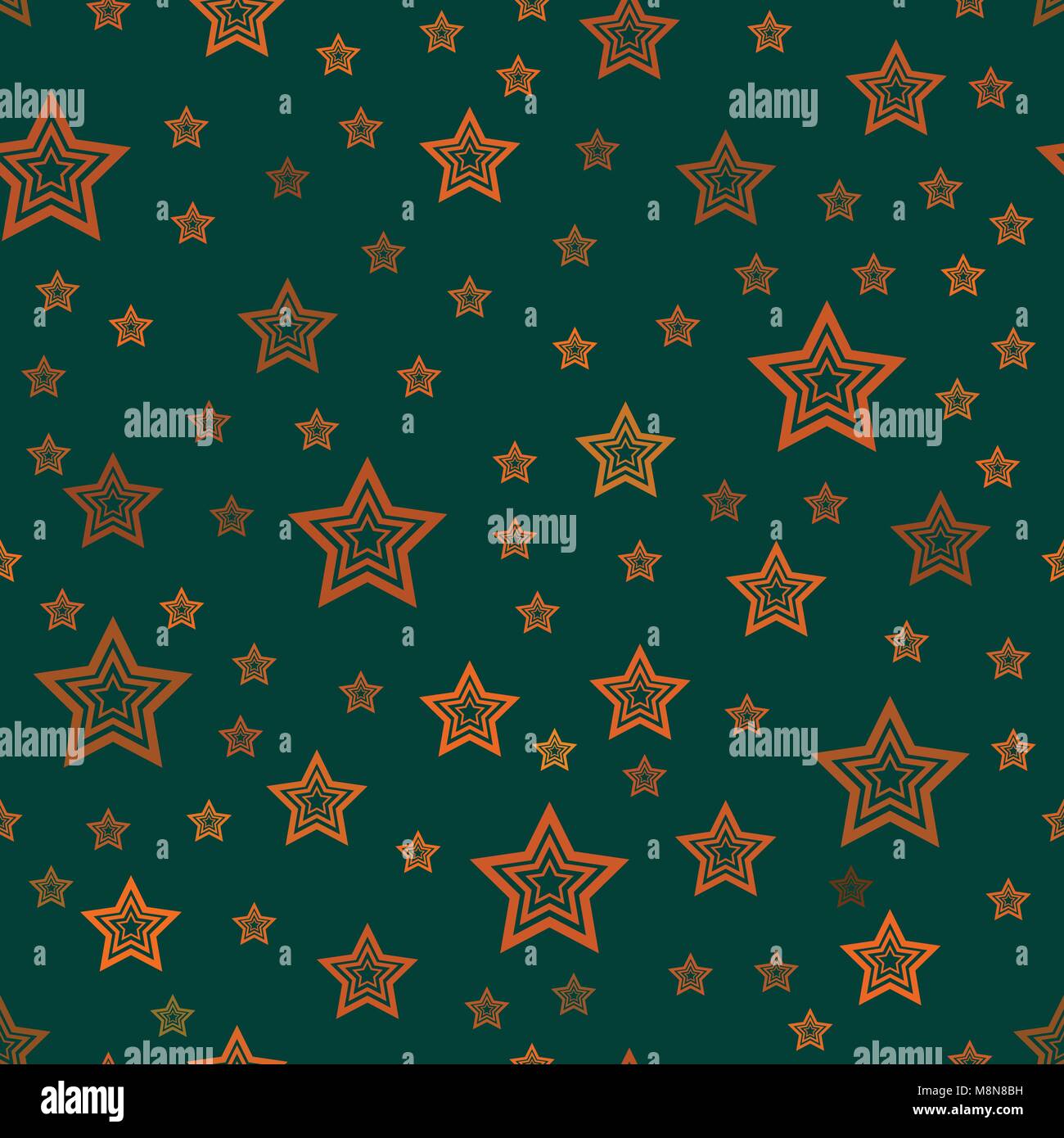 bright vector geometric seamless pattern with stars Stock Vector Image ...