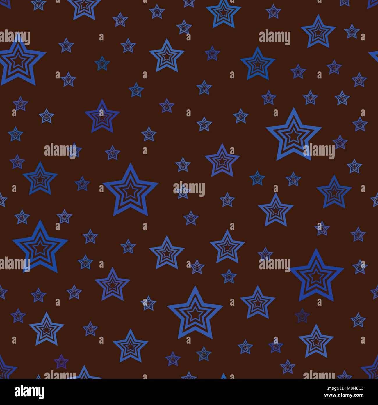 bright vector geometric seamless pattern with stars Stock Vector Image ...