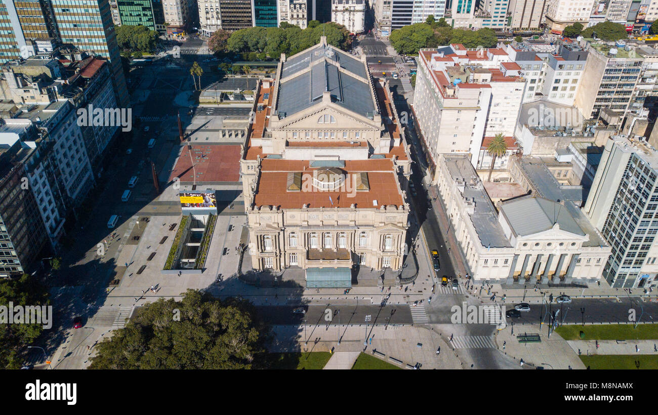 Teatro Colón or Columbus Theatre, Buenos Aires, Argentina Stock Photo