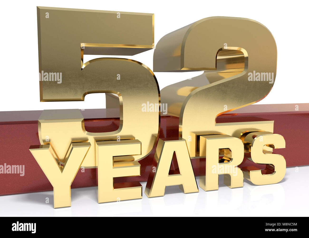 Golden number two word hi-res stock photography and images - Alamy