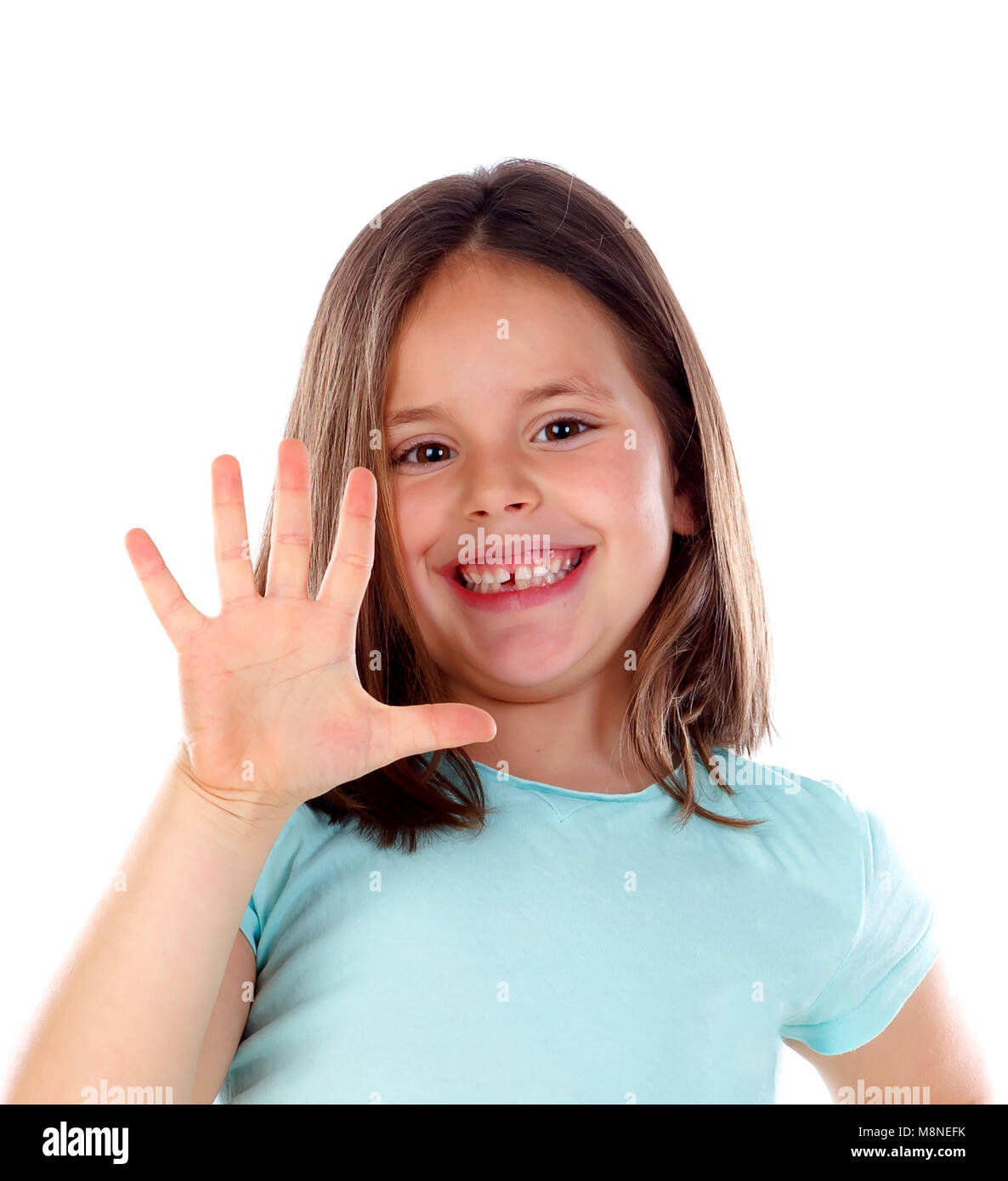 Finger counting child hi-res stock photography and images - Alamy