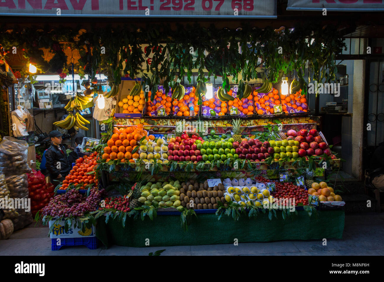 A Grocery Store in Istanbul, Turkey Stock Photo Alamy