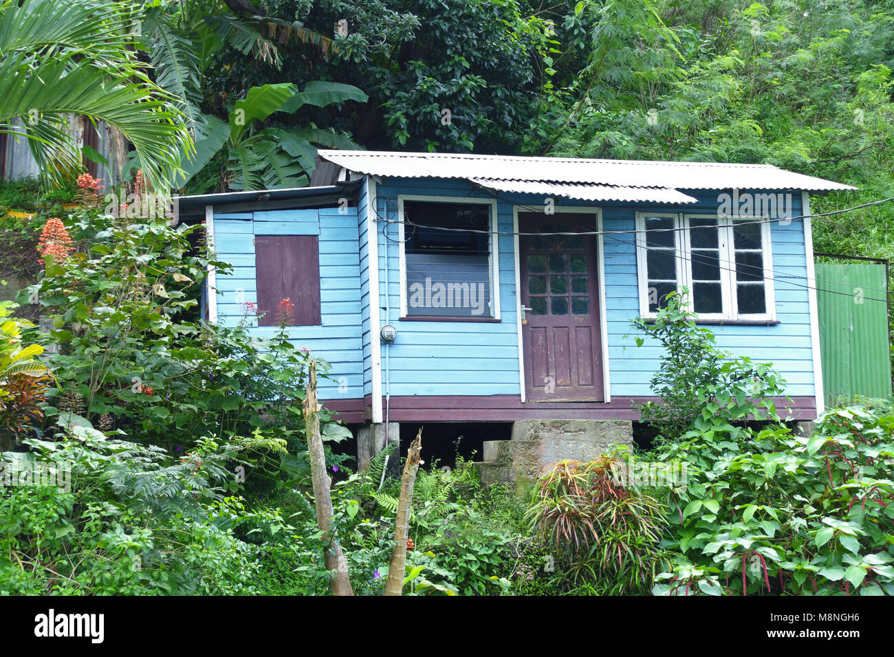 Poor Housing Caribbean Stock Photos & Poor Housing Caribbean Stock