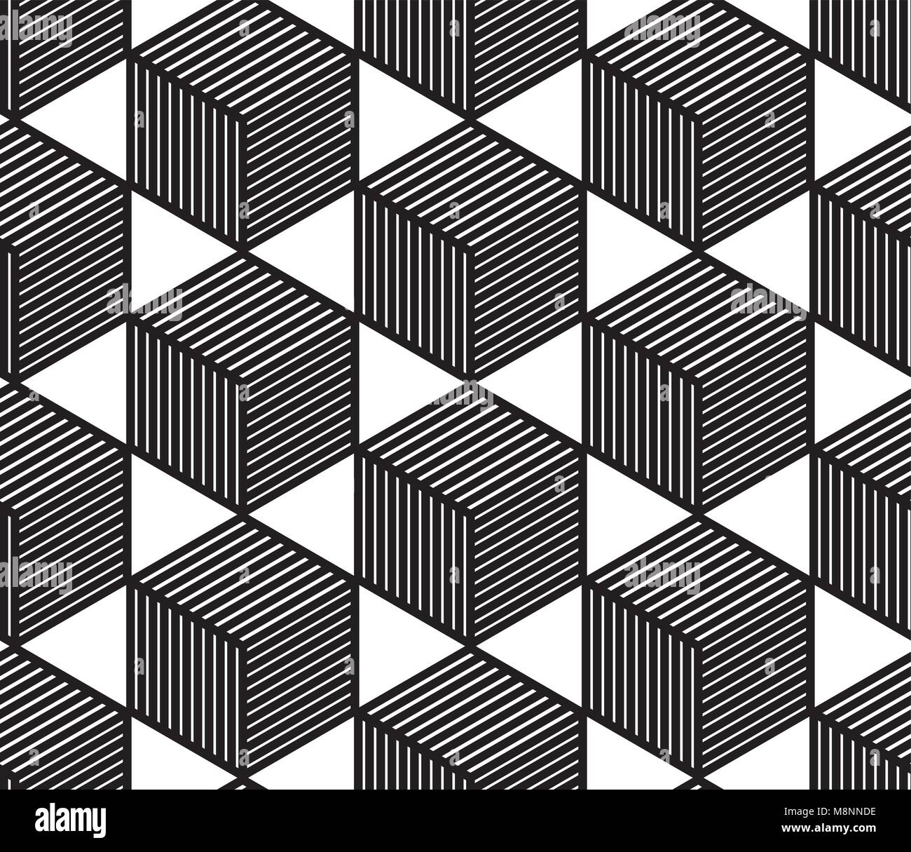 Vector abstract repeating classical background in black and whit Stock ...