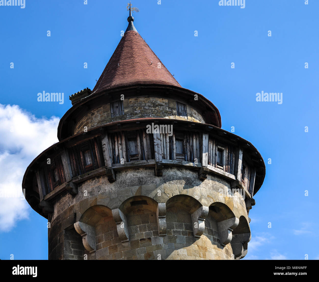 Burg Kreuzenstein in Niederösterreich Stock Photo