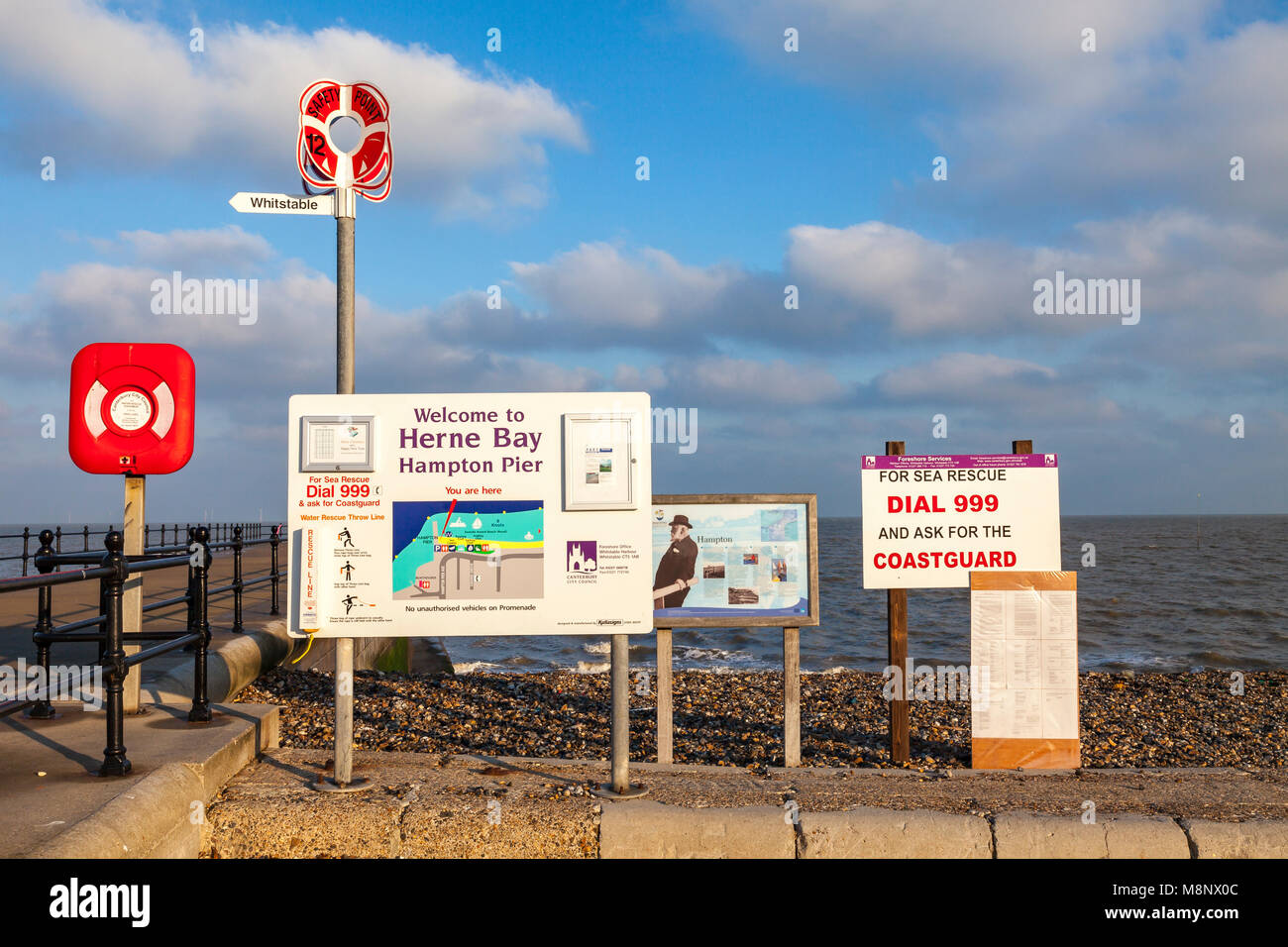 A Plethora of Signs and Safety notices, information and maps and life