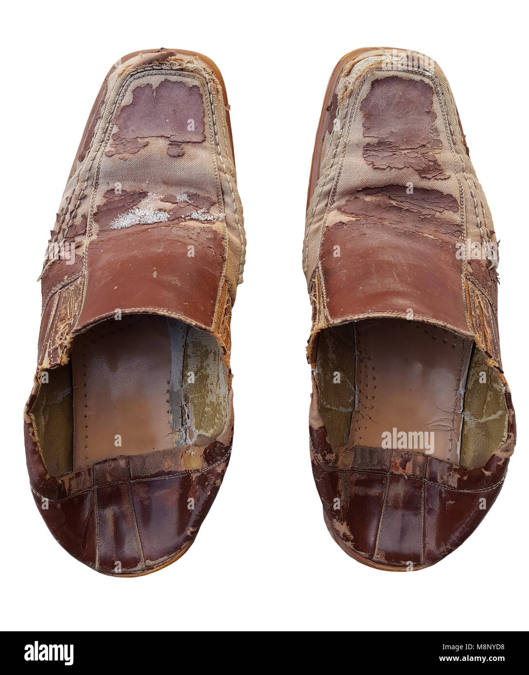 Shoes damage old Stock Photo Alamy
