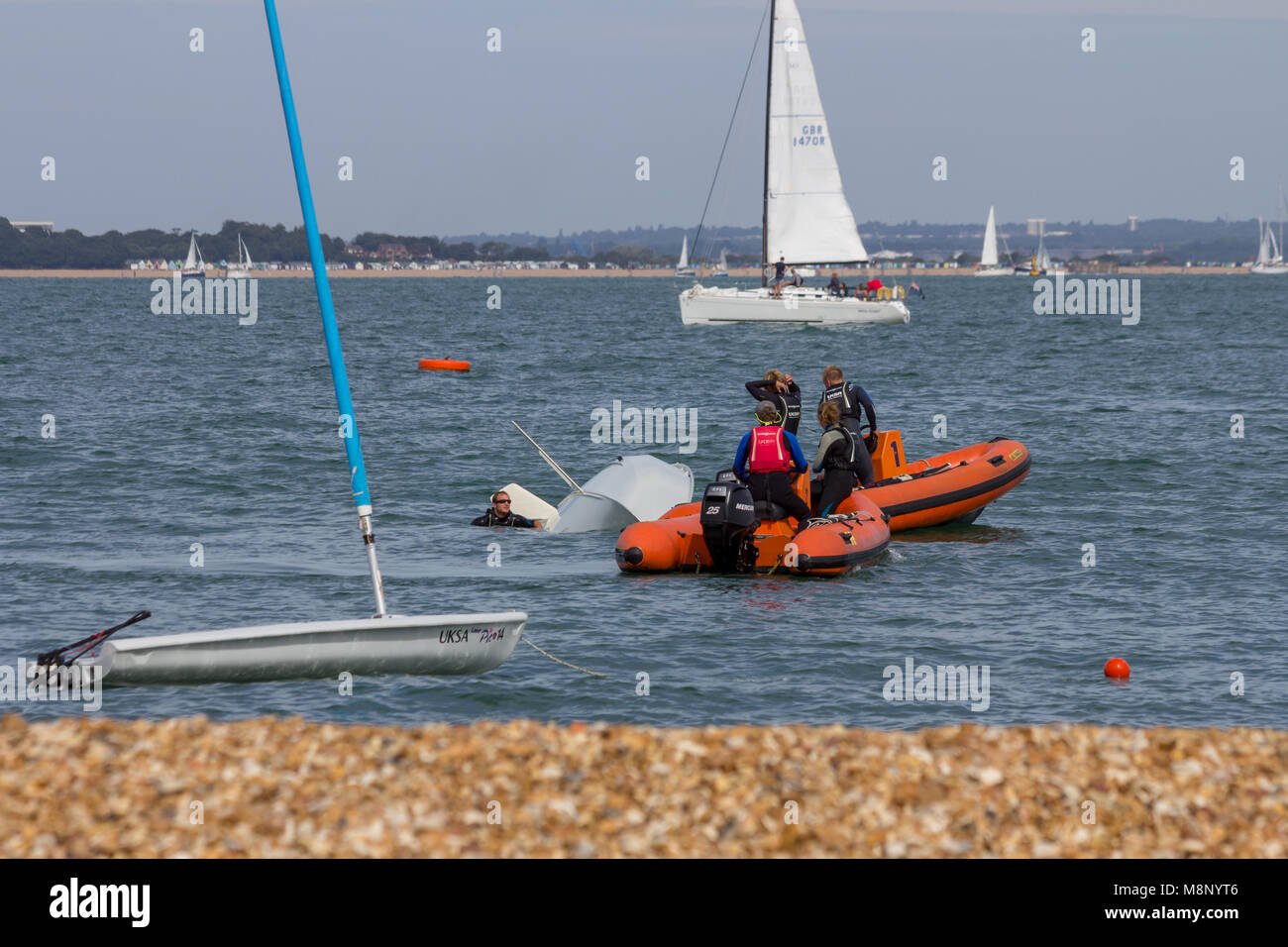 United Kingdom Sailing Academy Sailing Training, Cowes, isle of Wight