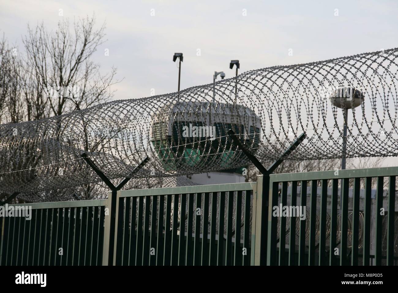 Berlin Plötzensee prison, Friedrich-Olbricht-Damm. 06.01.2018 | usage worldwide Stock Photo