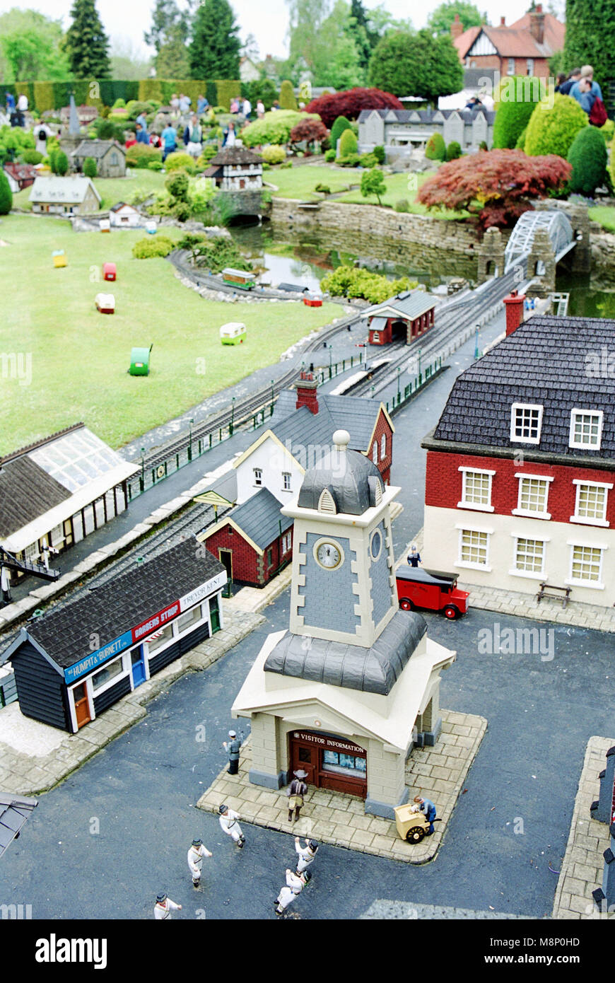 Bekonscot Model Village and railway, Hertfordshire, England, Britain