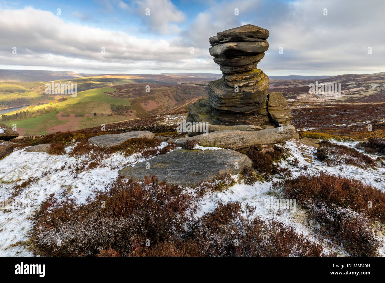 The Salt Cellar, Derwent Edge, Peak District National Park Derbyshire England UK Stock Photo Alamy
