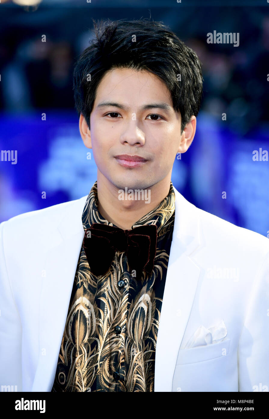 Win Morisaki attending the European Premiere of Ready Player One held at  the Vue West End in Leicester Square, London Stock Photo - Alamy