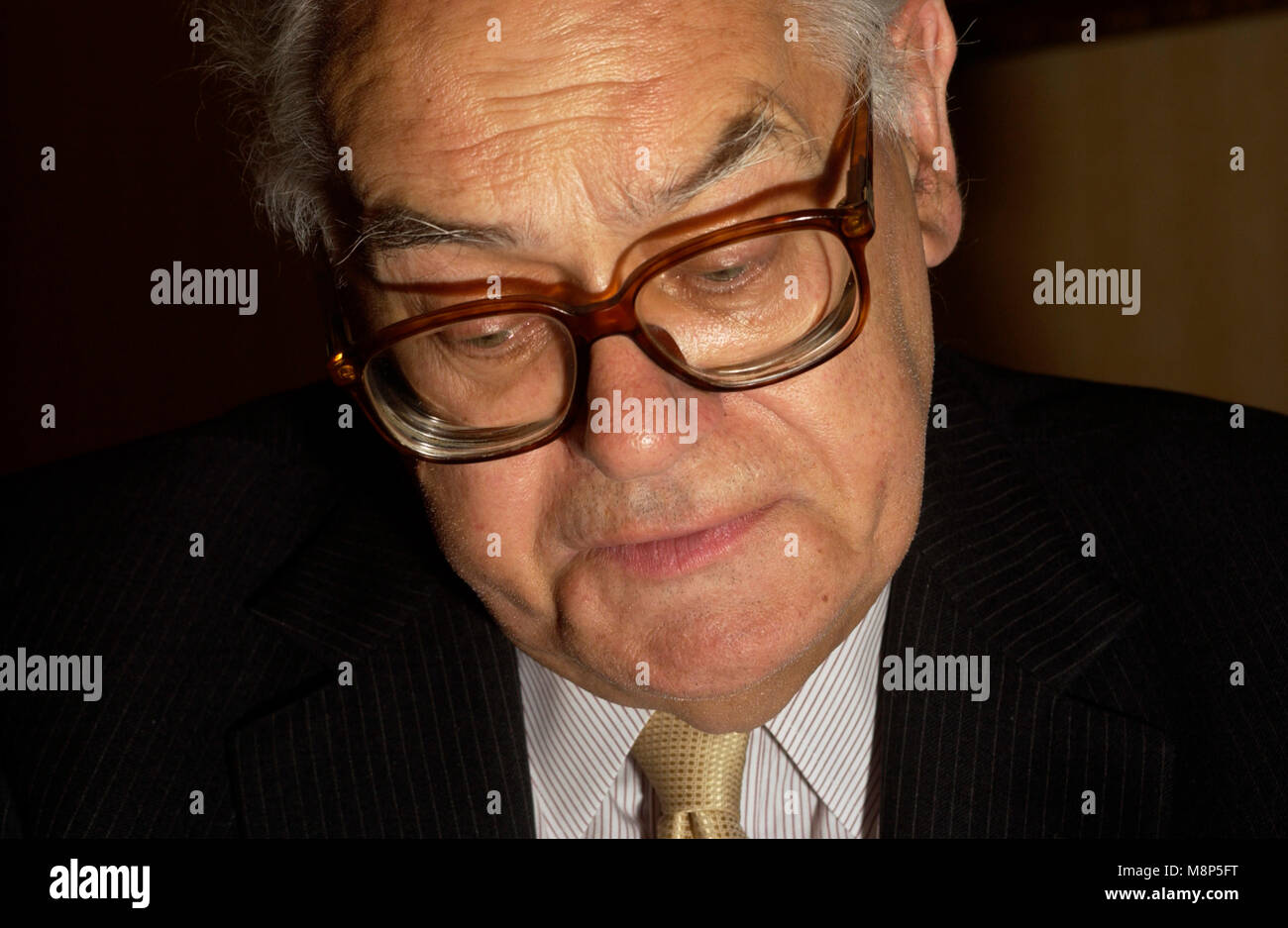 Lord Richard of Ammanford Labour peer pictured in 2003, died 18th March 2018 Stock Photo