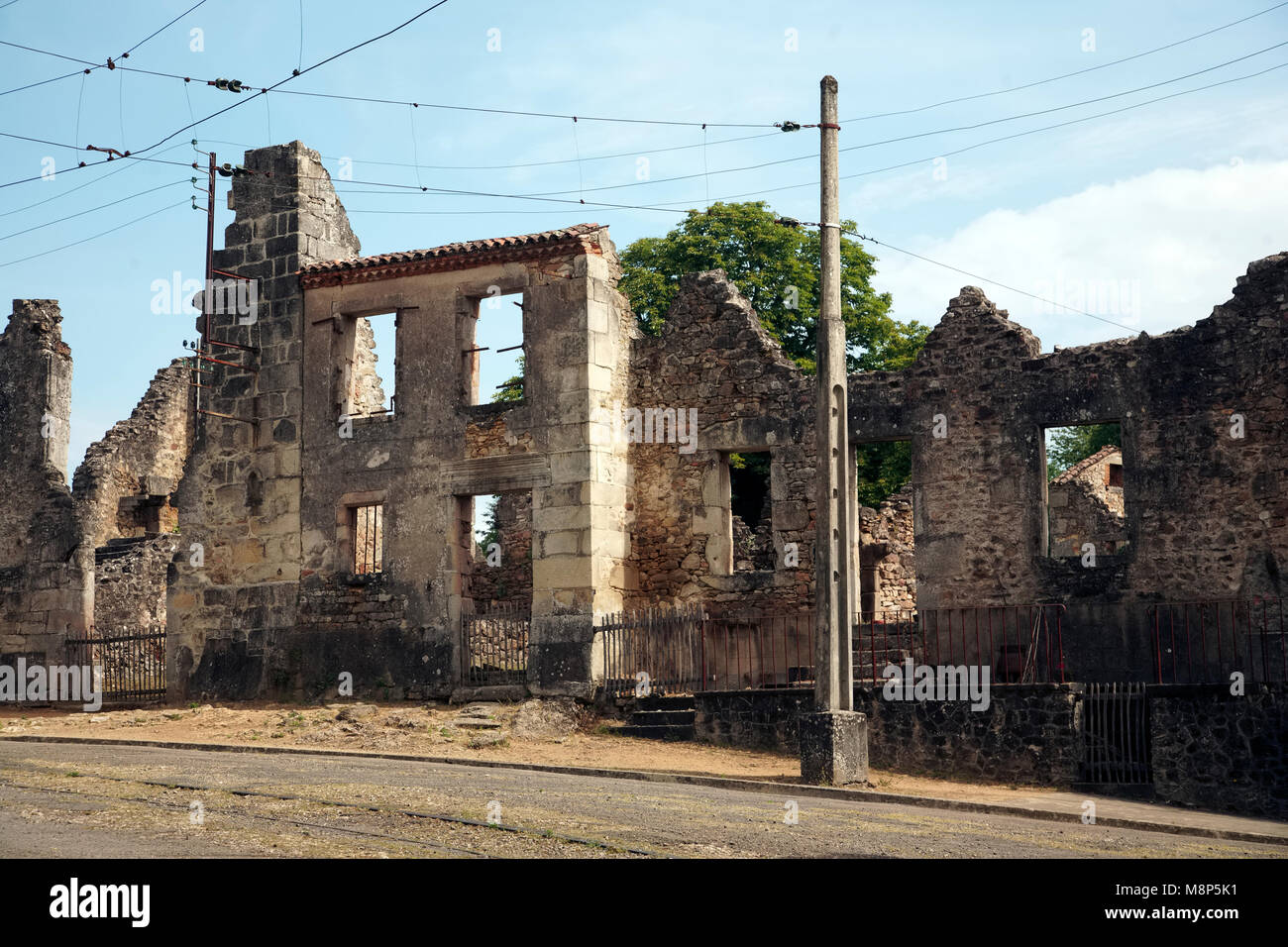 The Oradour Sur Glane Massacre Memorial Site In The Haute Vienne Region the-oradour-sur-glane-massacre-memorial-site-in-the-haute-vienne-region