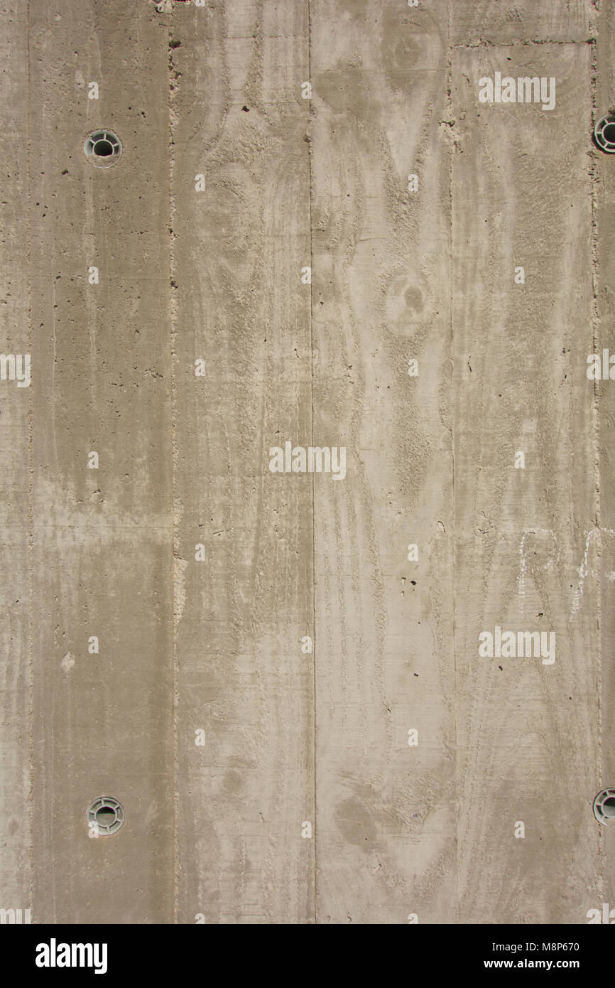 A beige wood plank effect concrete texture, used in a bus station in ...