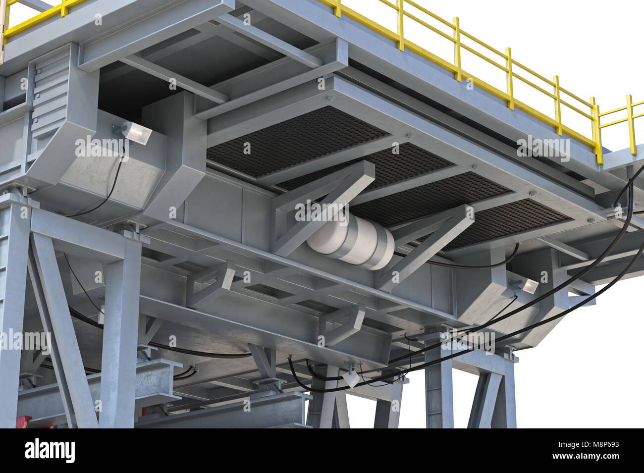 Land rig equipment, close view Stock Photo - Alamy