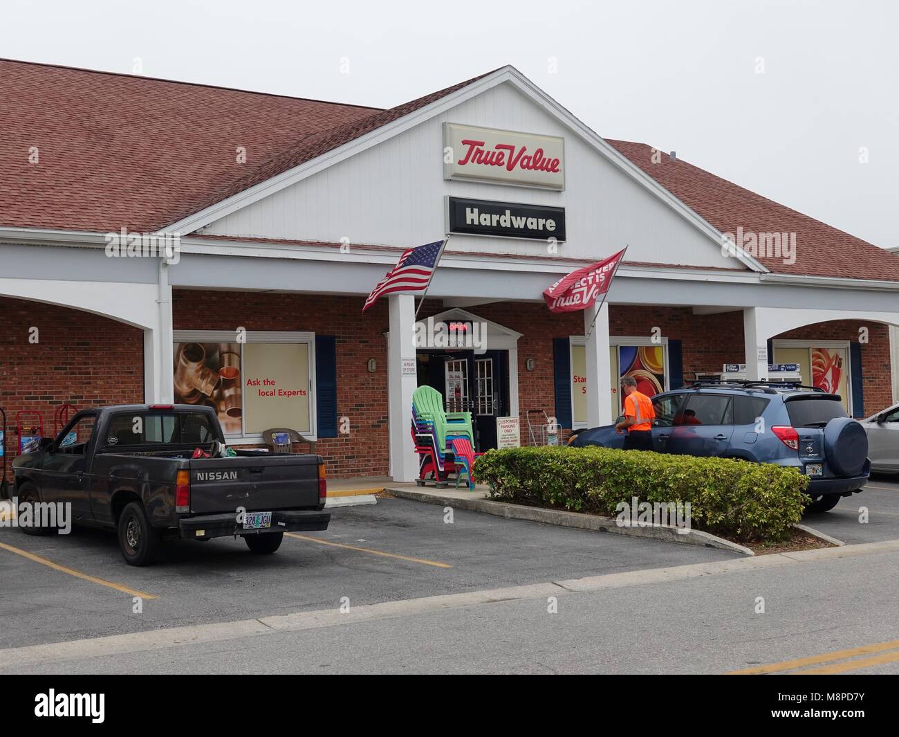 True Value Hardware Store, Treasure Island, Florida, USA Stock Photo