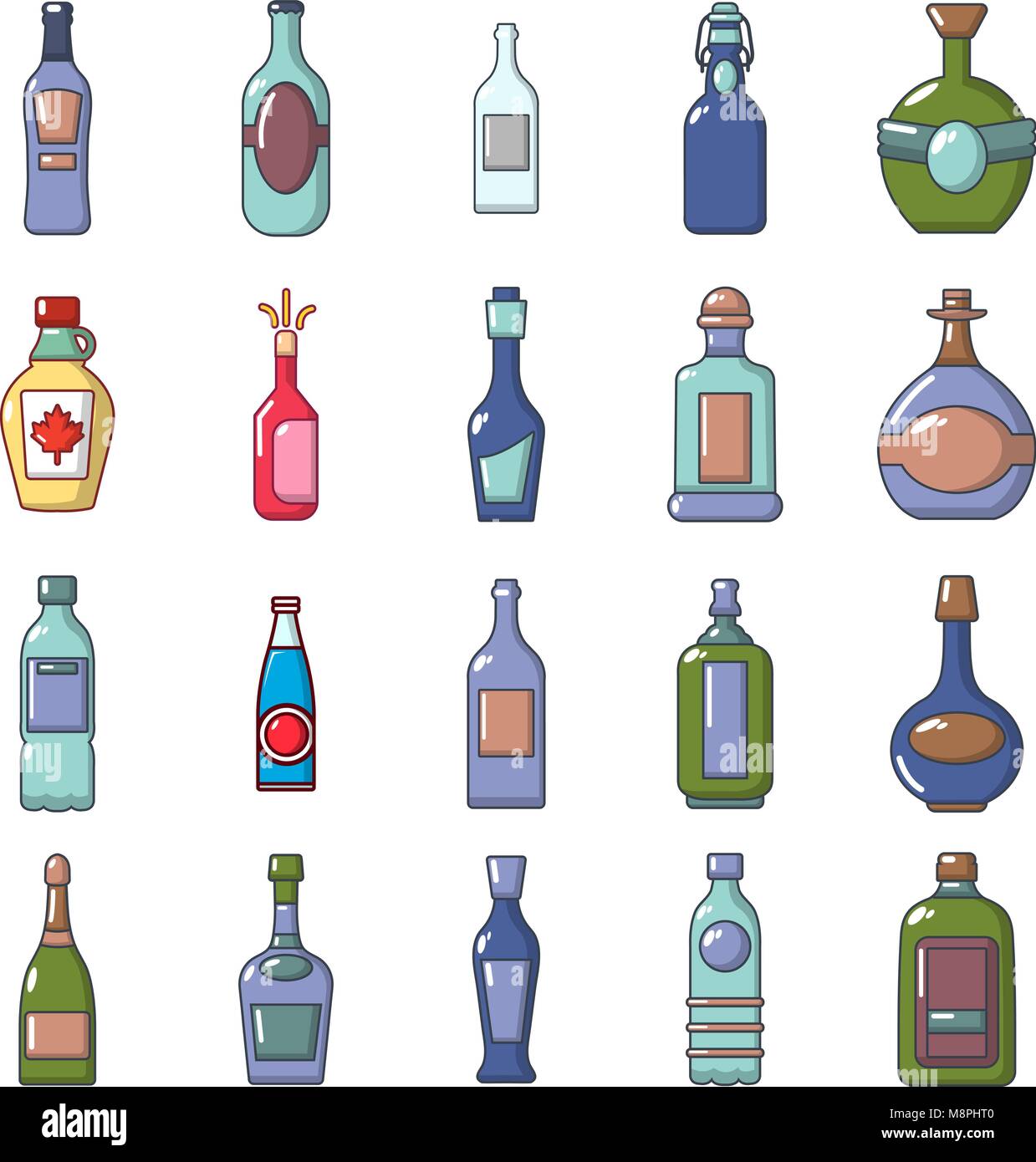 Cartoon Whiskey Bottle High Resolution Stock Photography and Images - Alamy