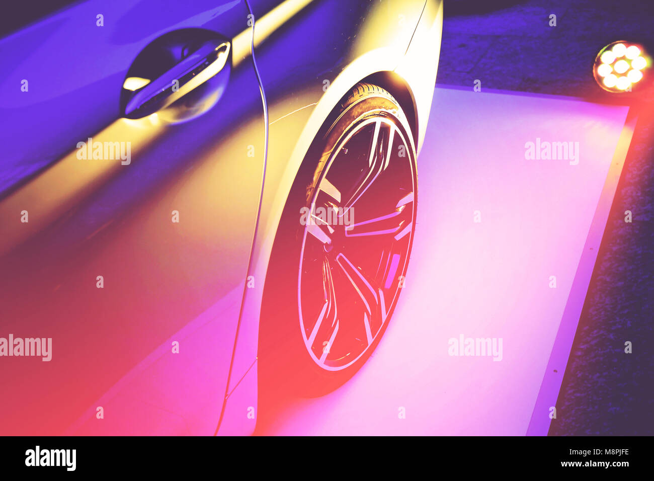 Luxury car show Stock Photo Alamy