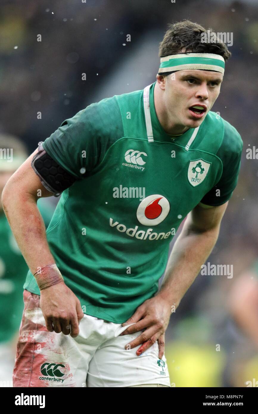 James Ryan Ireland Ru England V Nat West 6 Nations Stock