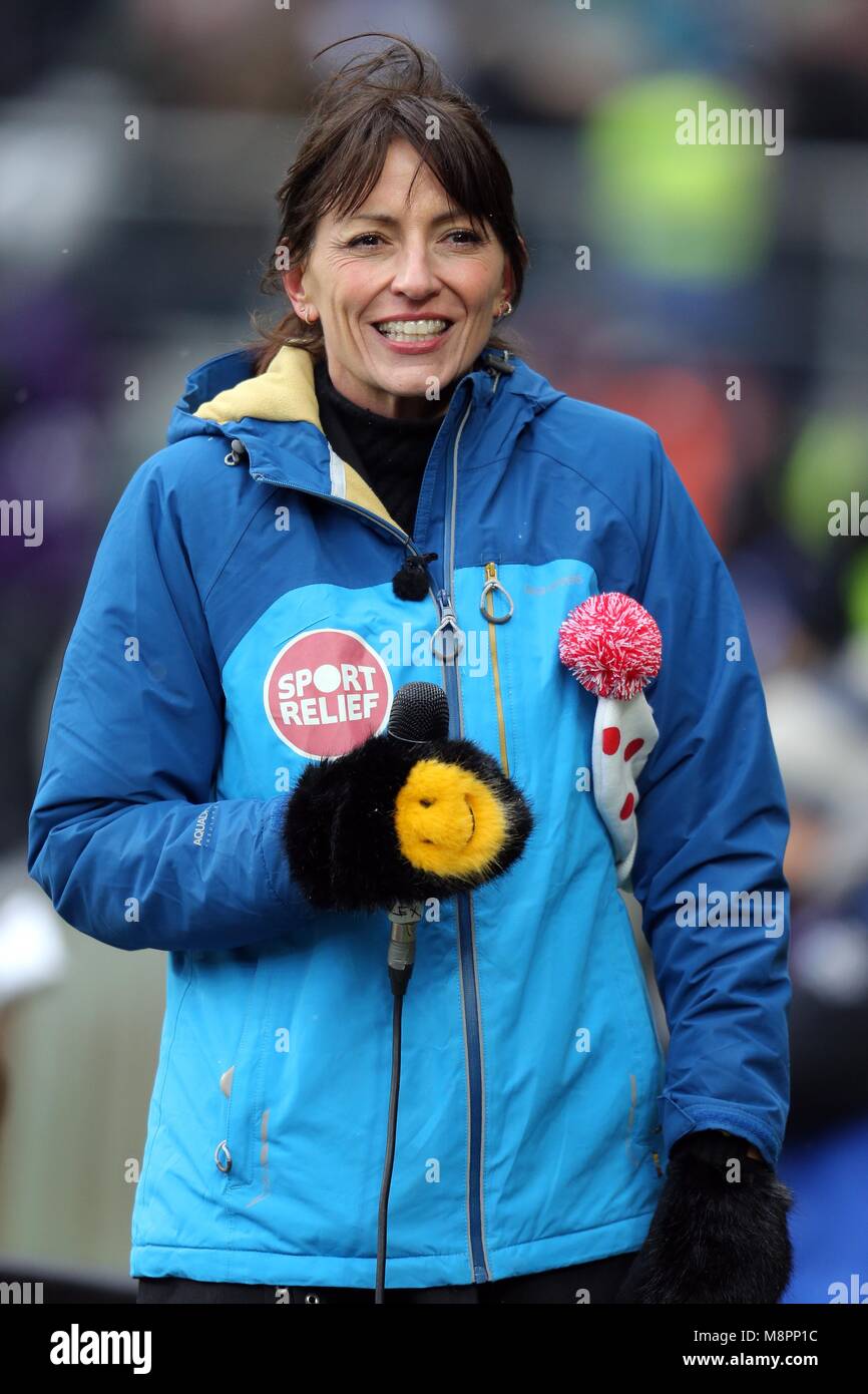 Davina Mccall Tv Presenter England V Ireland, Nat West Six Nations